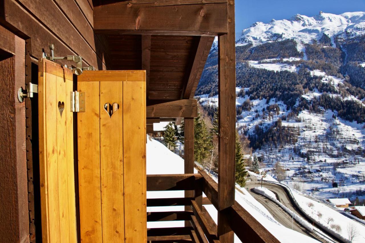 Chalet Abraxas With Astonishing View - Grimentz Villa Ngoại thất bức ảnh