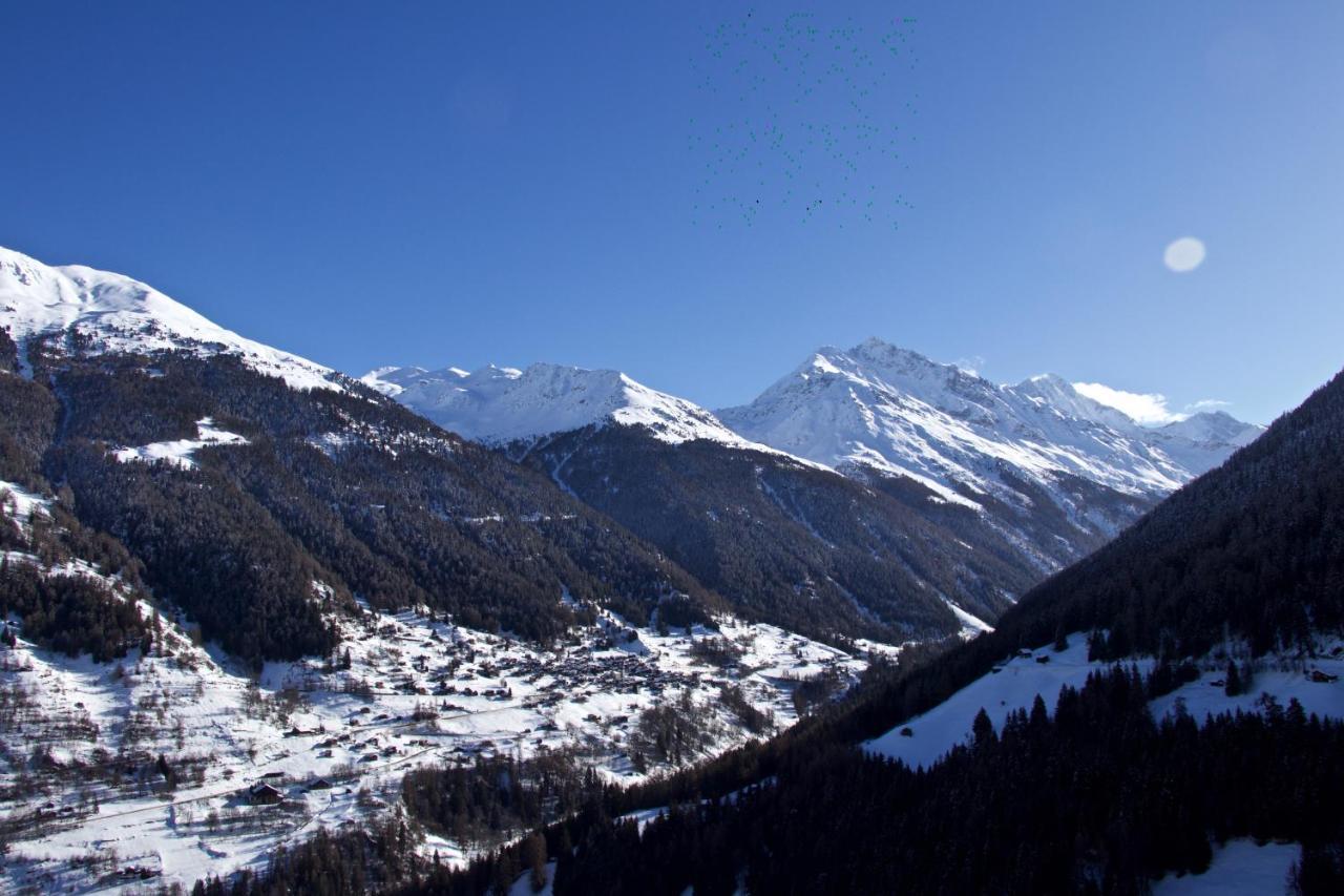 Chalet Abraxas With Astonishing View - Grimentz Villa Ngoại thất bức ảnh